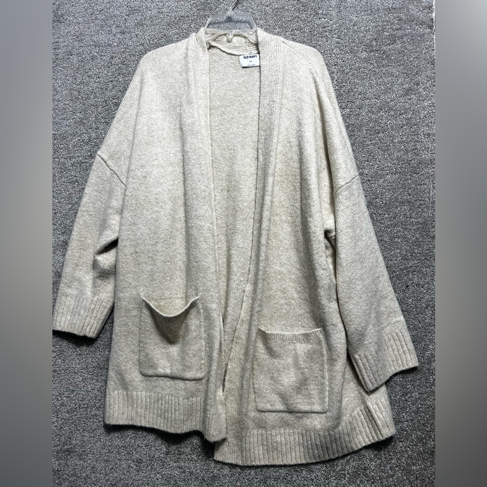 Old Navy Cream Women's Cardigan Sweater